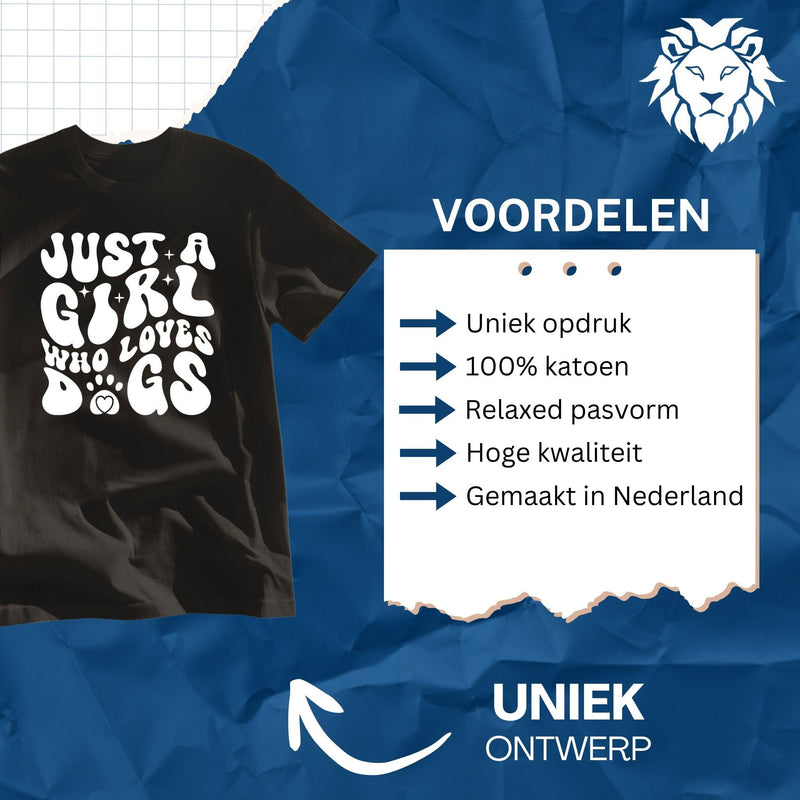 T-Shirt Just a Girl Who Loves Dogs