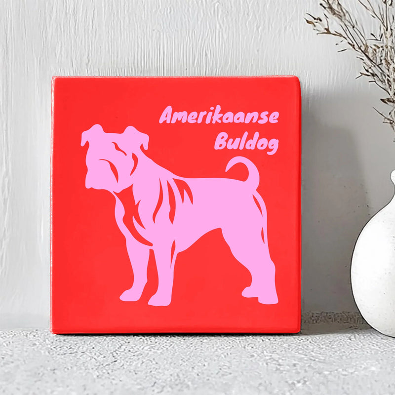 Tegel - Amerikaanse Buldog