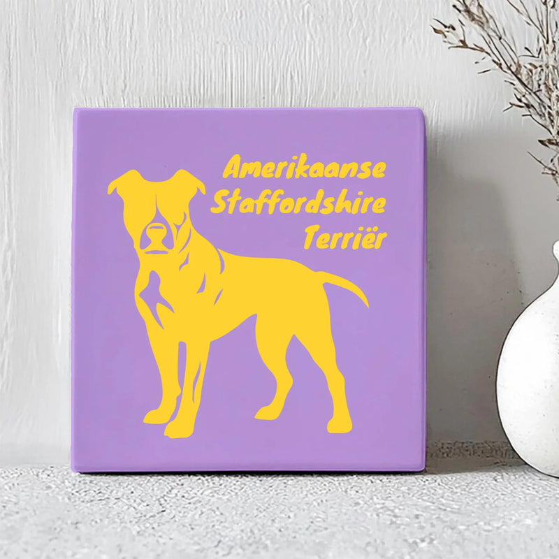 Tegel - Amerikaanse Staffordshire Terriër