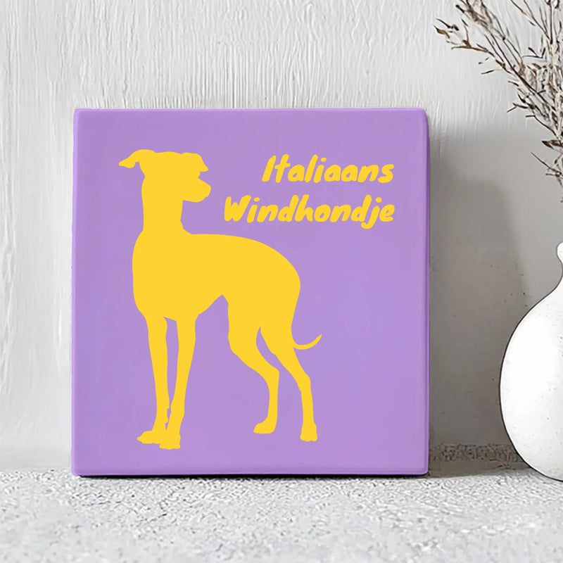 Tegel - Italiaans Windhondje