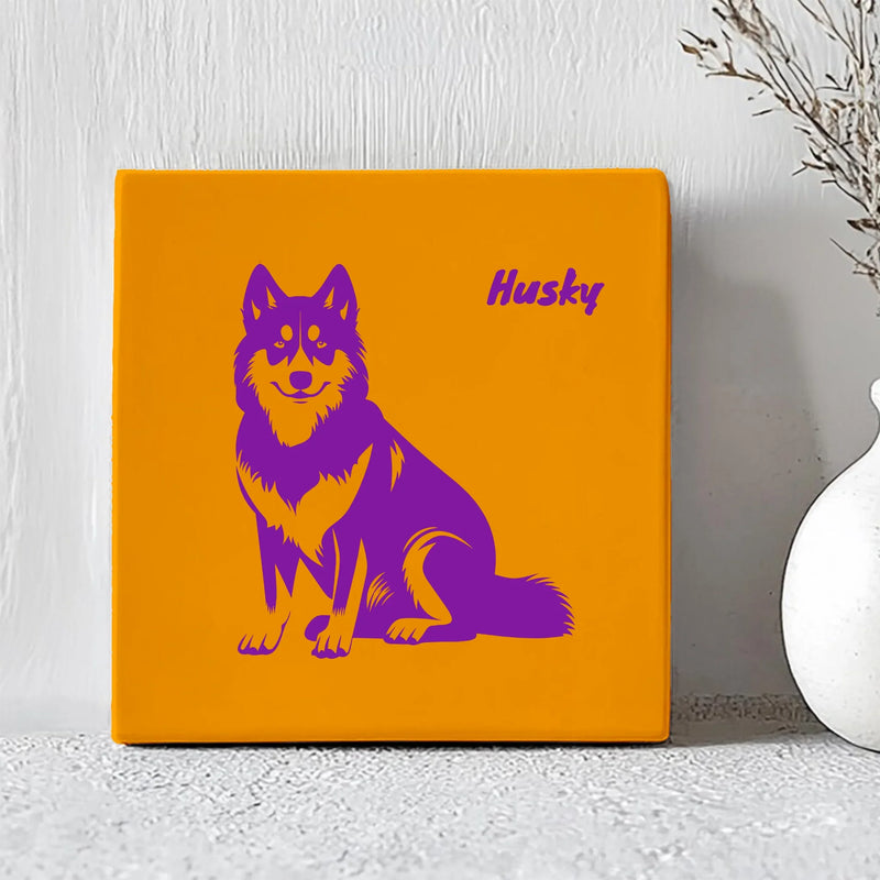 Tegel - Siberische Husky