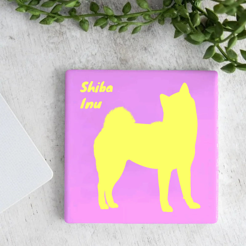 Tegel met Tekst - Shiba Inu | Shiba Ken