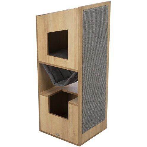 Trixie Citystyle Cat Tower Bruin / Grijs
