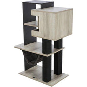 Trixie Citystyle Krabpaal Grijs / Zwart