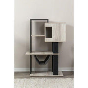 Trixie Citystyle Krabpaal Grijs / Zwart