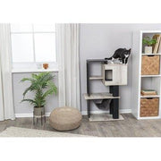 Trixie Citystyle Krabpaal Grijs / Zwart