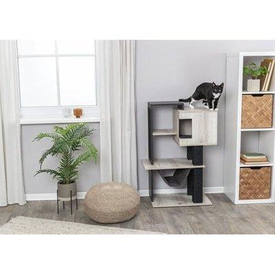 Trixie Citystyle Krabpaal Grijs / Zwart