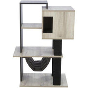 Trixie Citystyle Krabpaal Grijs / Zwart