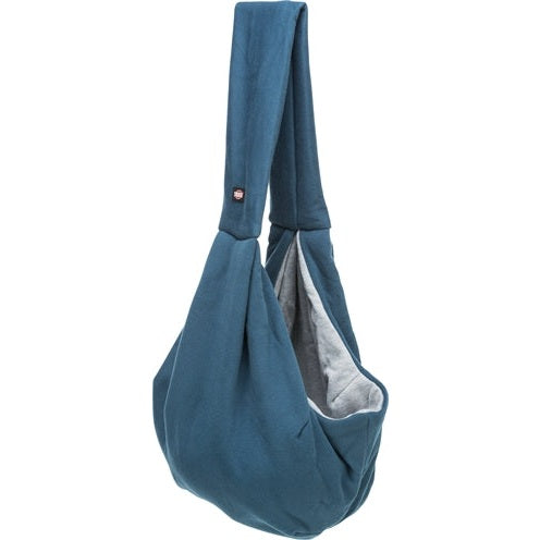 Trixie Draagtas Buikdrager Sling Blauw / Grijs