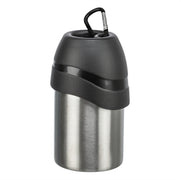 Trixie Drinkfles Rvs Met Plastic Drinkbakje Assorti
