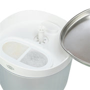 Trixie Drinkfontein Aqua Clear Kunststof / Rvs Wit 18X18X16 Cm