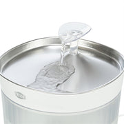 Trixie Drinkfontein Aqua Clear Kunststof / Rvs Wit 18X18X16 Cm
