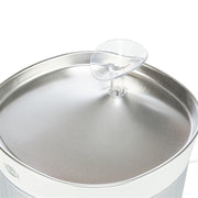 Trixie Drinkfontein Aqua Clear Kunststof / Rvs Wit 18X18X16 Cm