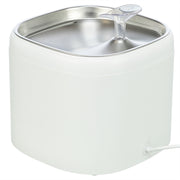 Trixie Drinkfontein Aqua Pure Kunststof / Rvs Wit 18X18X14,5 Cm