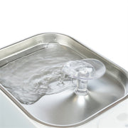 Trixie Drinkfontein Aqua Square Kunststof / Rvs Wit 23,5X16X15,5 Cm