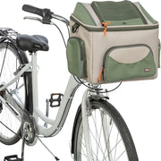 Trixie Fietsmand Voor Stuur Polyester Olijfgroen / Beige 48X34X40 Cm