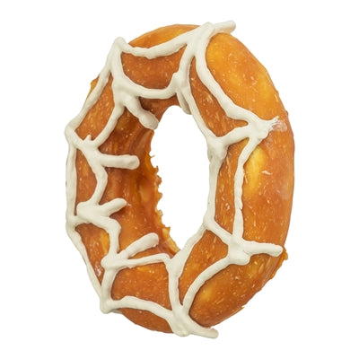 Trixie Halloween Donut Met Kippenborst En Eendenborst 8,5X8,5X2 Cm 70 Gr