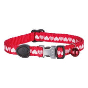 Trixie Halsband Kat Print Hart Assorti