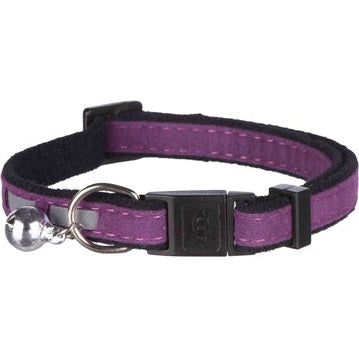 Trixie Halsband Kat Safer Life Fluweel Reflecterend Assorti