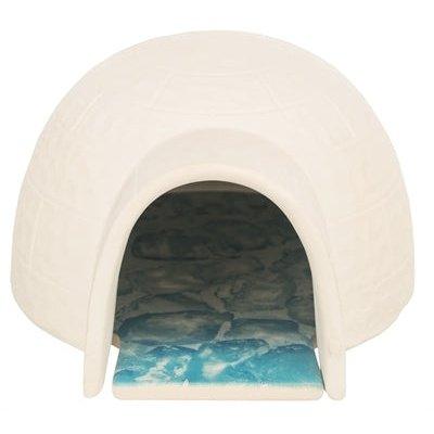 Trixie Hamster Iglo Met Koelplaat Keramiek Wit