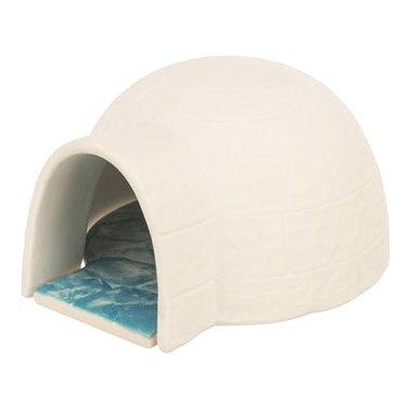 Trixie Hamster Iglo Met Koelplaat Keramiek Wit