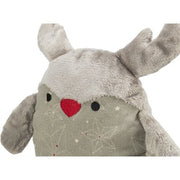 Trixie Hert Zonder Geluid Stof / Pluche Grijs