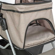 Trixie Hondenbuggy Maximaal 11 Kg Taupe 47X80X100 Cm