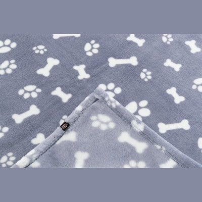 Trixie Hondendeken Kenny Fleece Bot / Pootjes Blauw