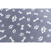 Trixie Hondendeken Kenny Fleece Bot / Pootjes Blauw