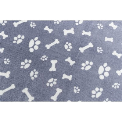 Trixie Hondendeken Kenny Fleece Bot / Pootjes Blauw