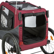 Trixie Hondenfietskar Grijs / Rood