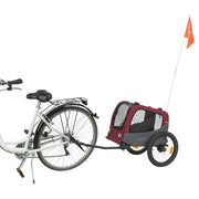 Trixie Hondenfietskar Grijs / Rood