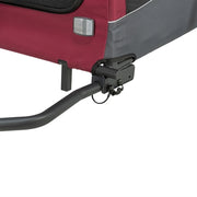 Trixie Hondenfietskat Grijs / Rood