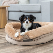 Trixie Hondenmand Liano Soft Rond Zand / Bruin 45X45X20 Cm