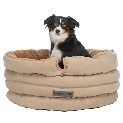 Trixie Hondenmand Liano Soft Rond Zand / Bruin 45X45X20 Cm