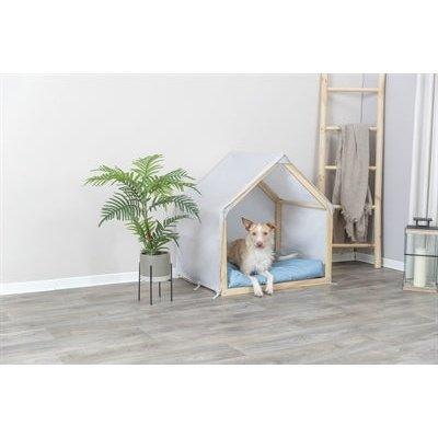 Trixie Hondenmand Tent Lias Hout Zand / Blauw