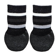 Trixie Hondensokken Anti-Slip Met Rubberlaag Rondom Zwart