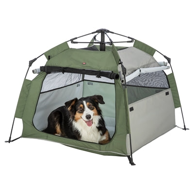 Trixie Hondentent Pop-Up Olijfgroen / Beige