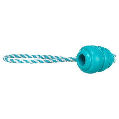 Trixie Jumper Kegel Aan Touw Super Strong Tpr Petrol