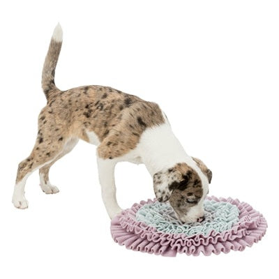 Trixie Junior Snuffelmat Zacht Roze / Mintgroen / Grijs
