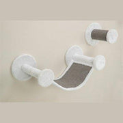 Trixie Katten Klimset Voor Aan De Muur 4 Klimplekken Wit / Grijs