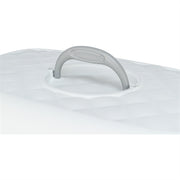 Trixie Kattenbak Davio Top Outdoor Met Kap Grijs / Wit