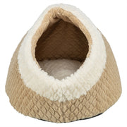 Trixie Kattenmand Iglo Kaline Mio Lichtbruin / Creme 35X41X26 Cm