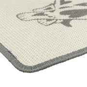 Trixie Krabmat Met Print Taupe