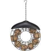 Trixie Mezenbolhouder Rond Met Dak Zwart