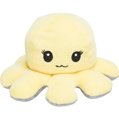 Trixie Octopus Omkeerbaar Pluche Grijs / Geel