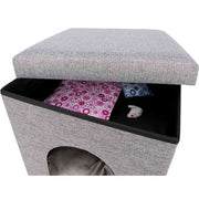 Trixie Poef Kattenmand Relax-Iglo Alois Grijs