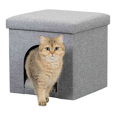 Trixie Poef Kattenmand Relax-Iglo Alois Grijs