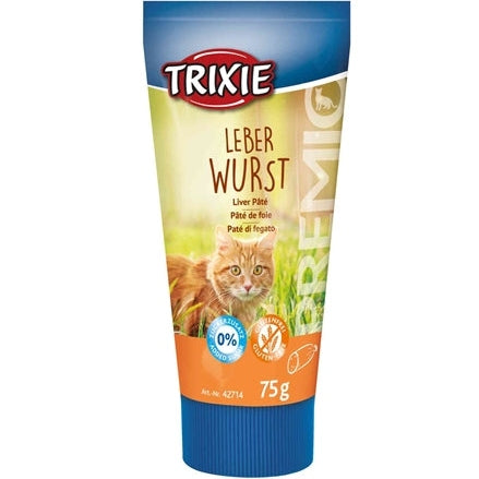 Trixie Premio Leverworstpasta Kat