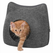 Trixie Relax Iglo Kat Vilt Grijs
